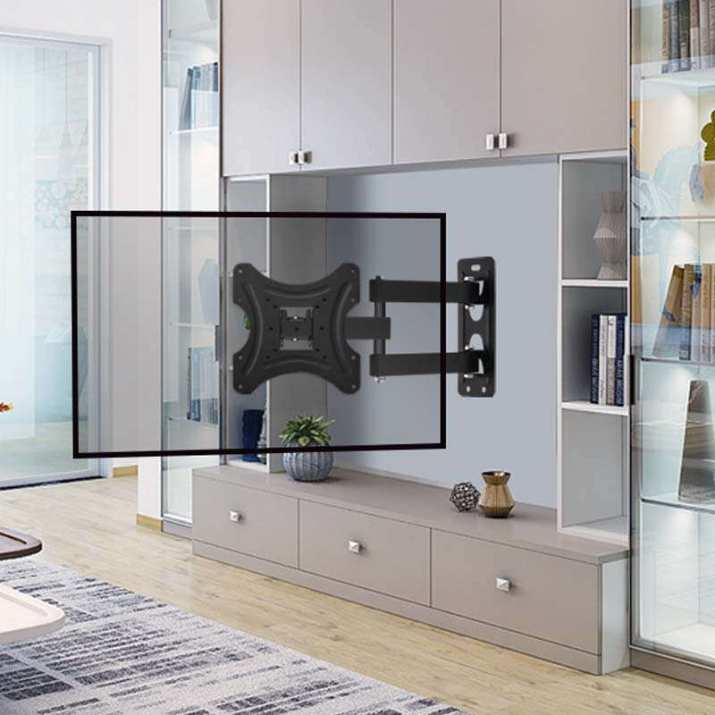 Full Motion TV Wall Mount for 14-55" LED/LCD Flat & Curved Screens