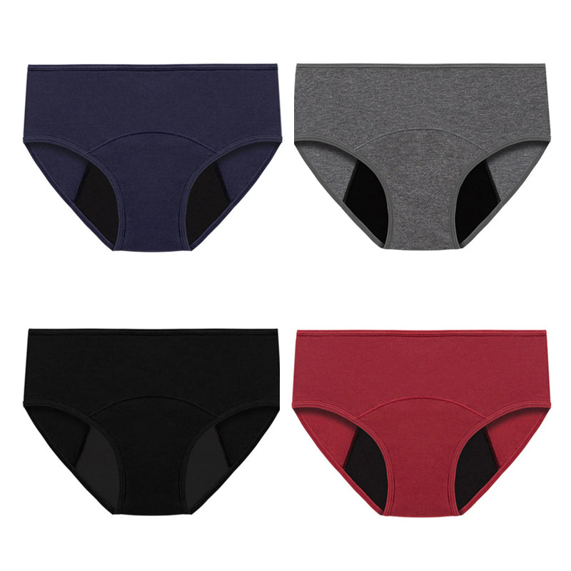 Upgrade Plus Size High Waist Leak Proof Panties
