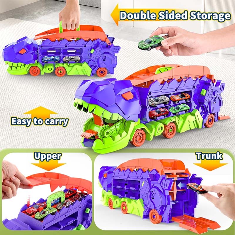 Dinosaur Transforms Car Toys