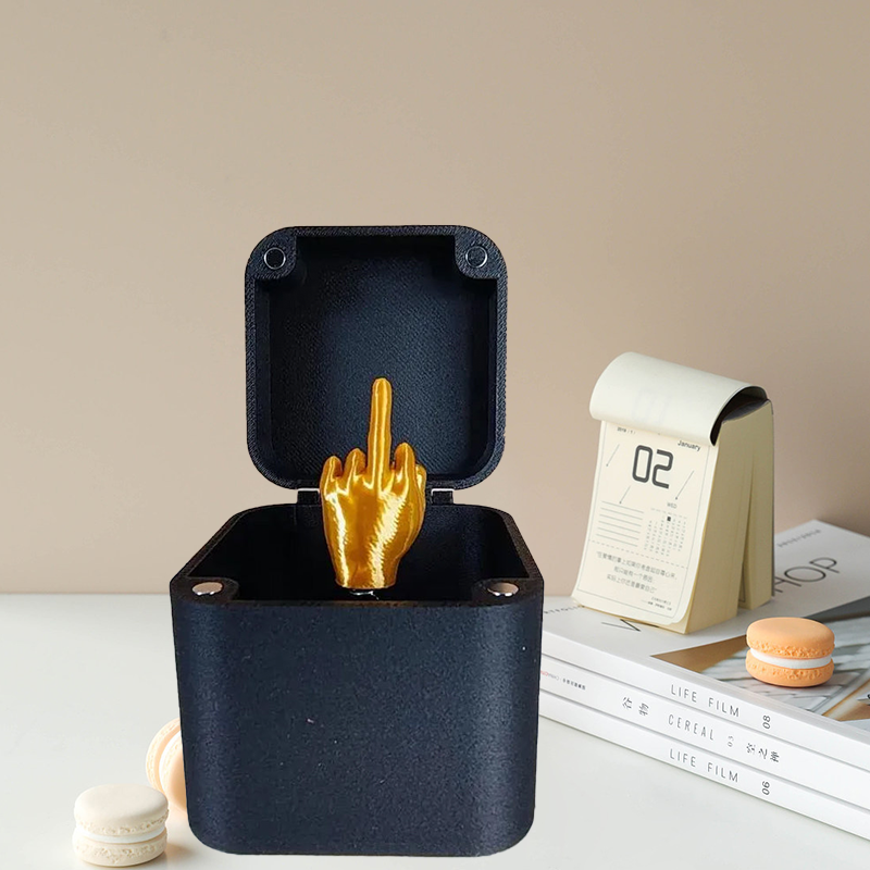 Middle Finger in a Box
