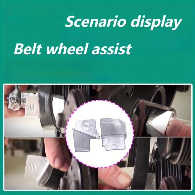 Elastic Metal Car Belt Pulley Installation & Removal Tool(2 pcs)