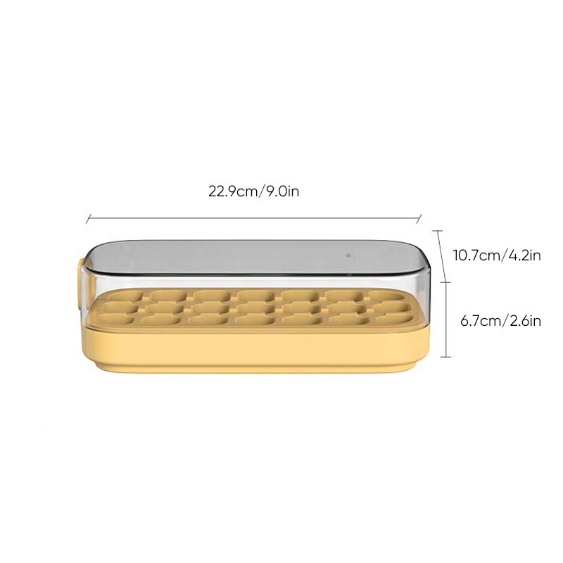 Press-Type Silicone Ice Cube Trays