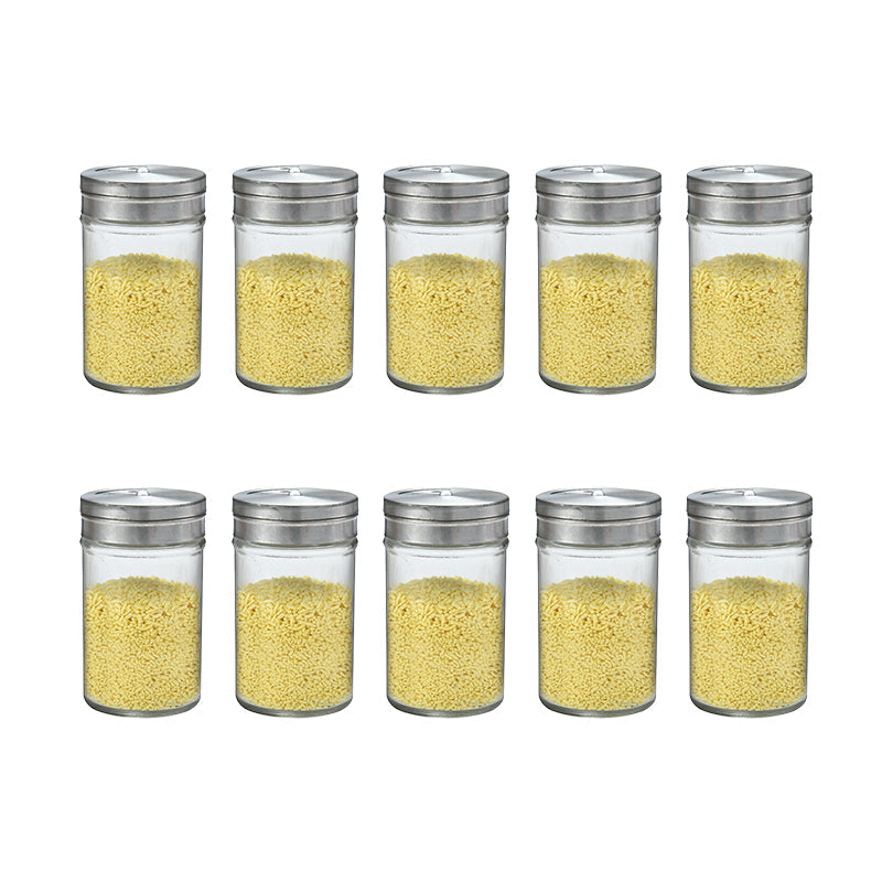 Glass Spice Jars Set