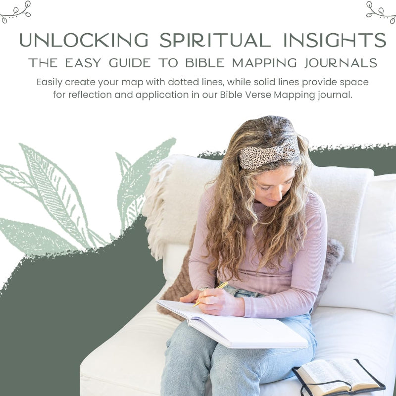 Linen Bible Verse Mapping Journal