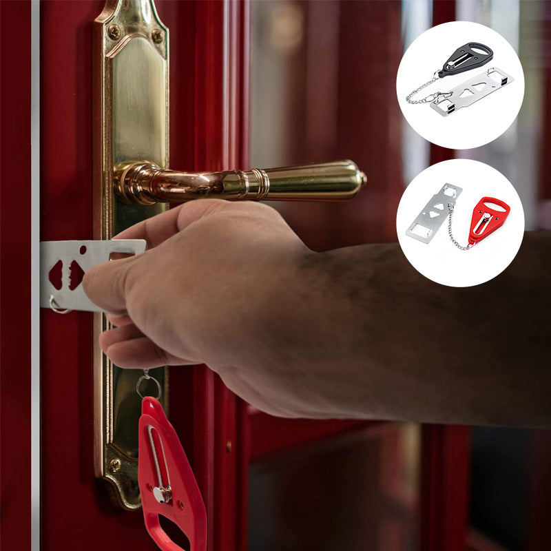 2-in-1 Portable Door Lock for Travel