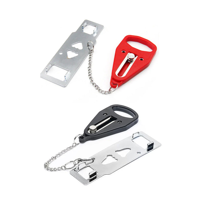 2-in-1 Portable Door Lock for Travel