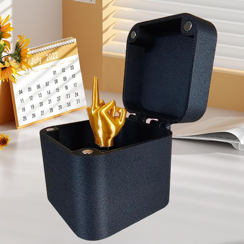 Middle Finger in a Box