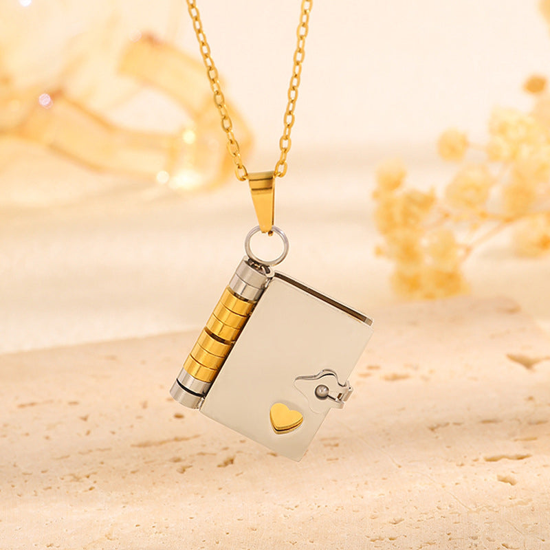Locket Letter - Message in Steel