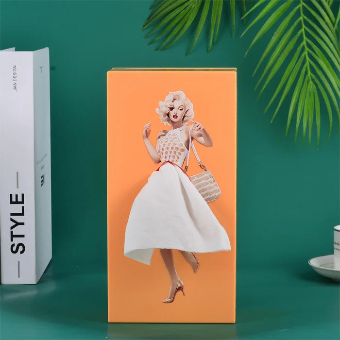 New style Flying Skirt Tissue Box