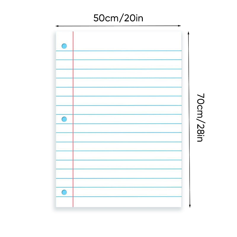 Large Laminated Dry Erase Posters