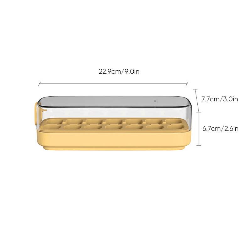 Press-Type Silicone Ice Cube Trays