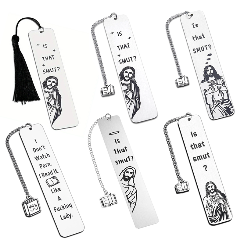 New Jesus Stainless Steel Bookmark