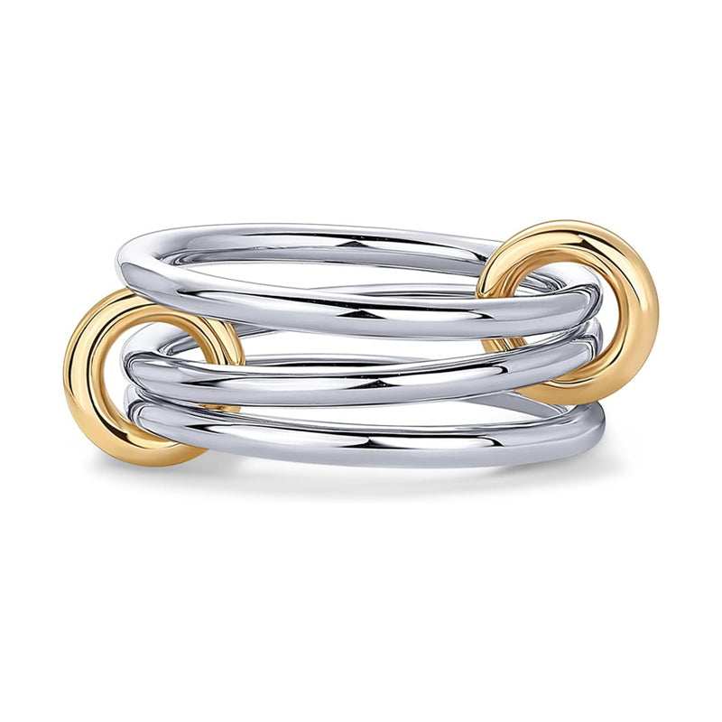 Interlocking Stackable Rings for Women