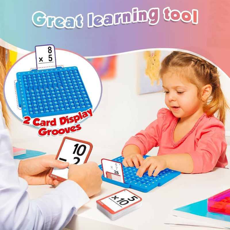 Math Flash Cards and Pop Fidget Chart