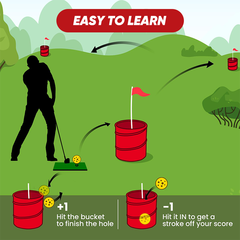 Golf Bucket Yard Game