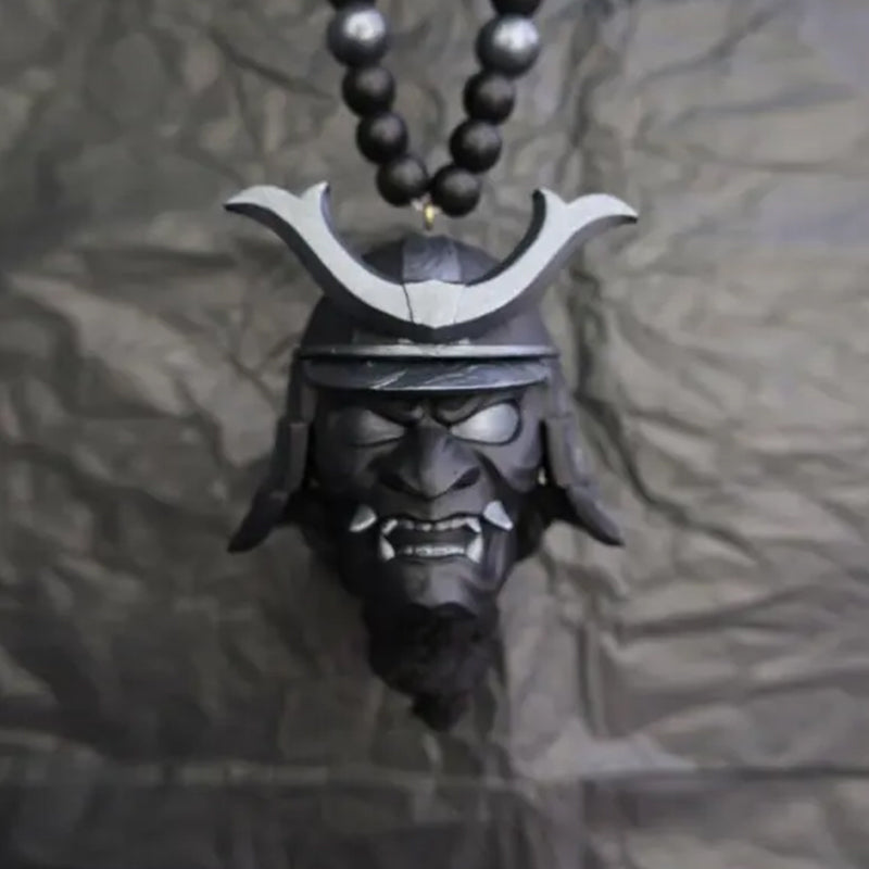 Japanese Oni Mask Car Rear Veiw Mirror Ornament