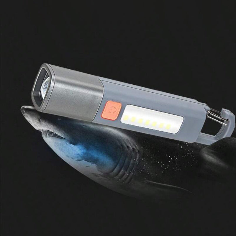 Portable Rechargeable Super Bright LED Flashlight