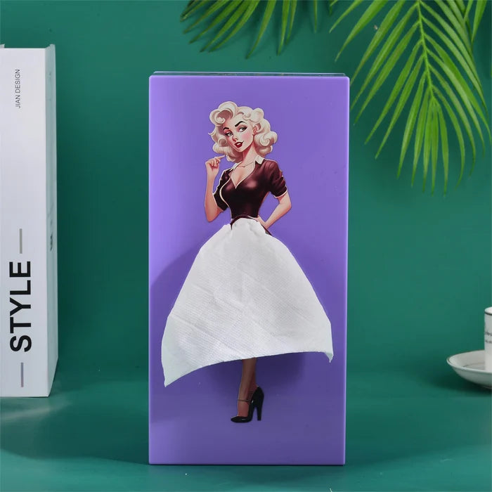 New style Flying Skirt Tissue Box