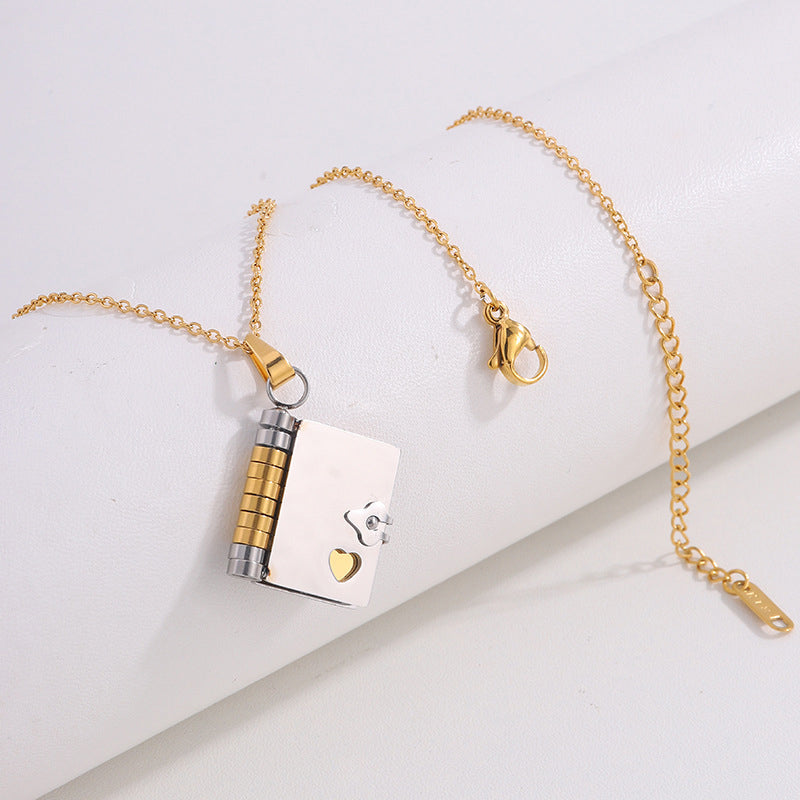 Locket Letter - Message in Steel