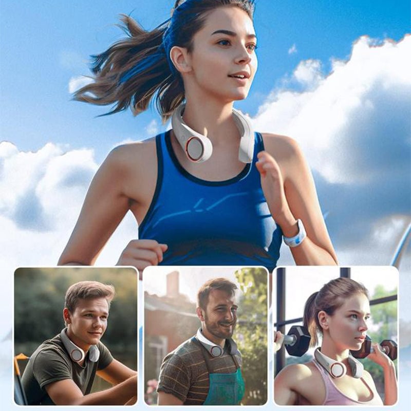 Hands-free Neck Fan for Sports