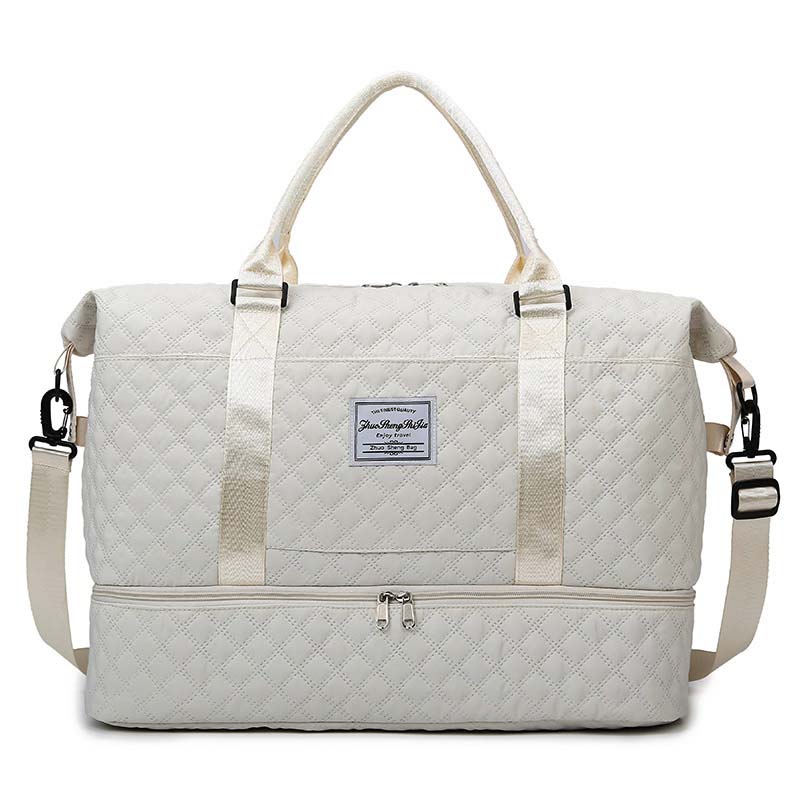 Diamond Grid Dry And Wet Separation Bag
