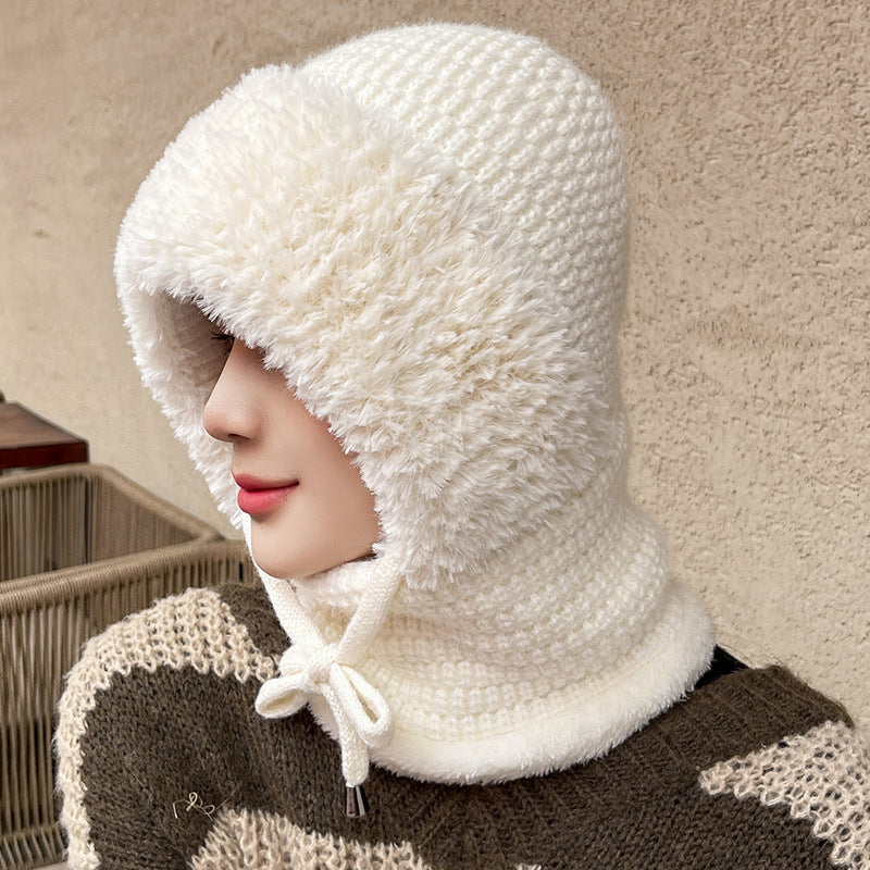 3-in-1 Knitted Beanie Hat