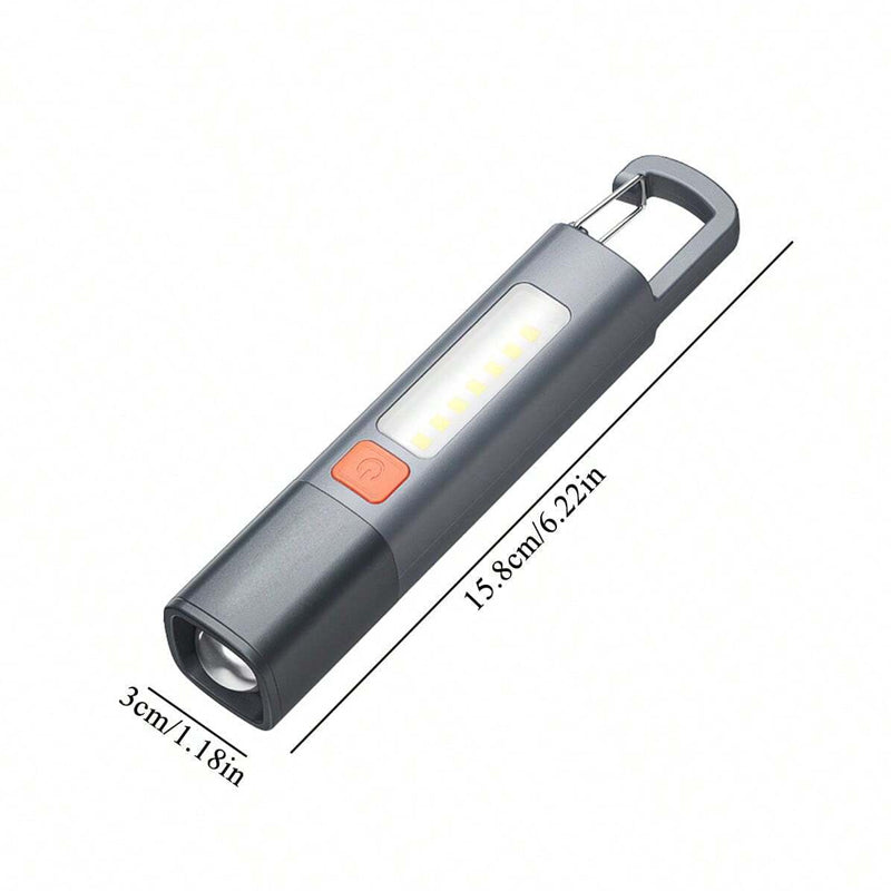 Portable Rechargeable Super Bright LED Flashlight
