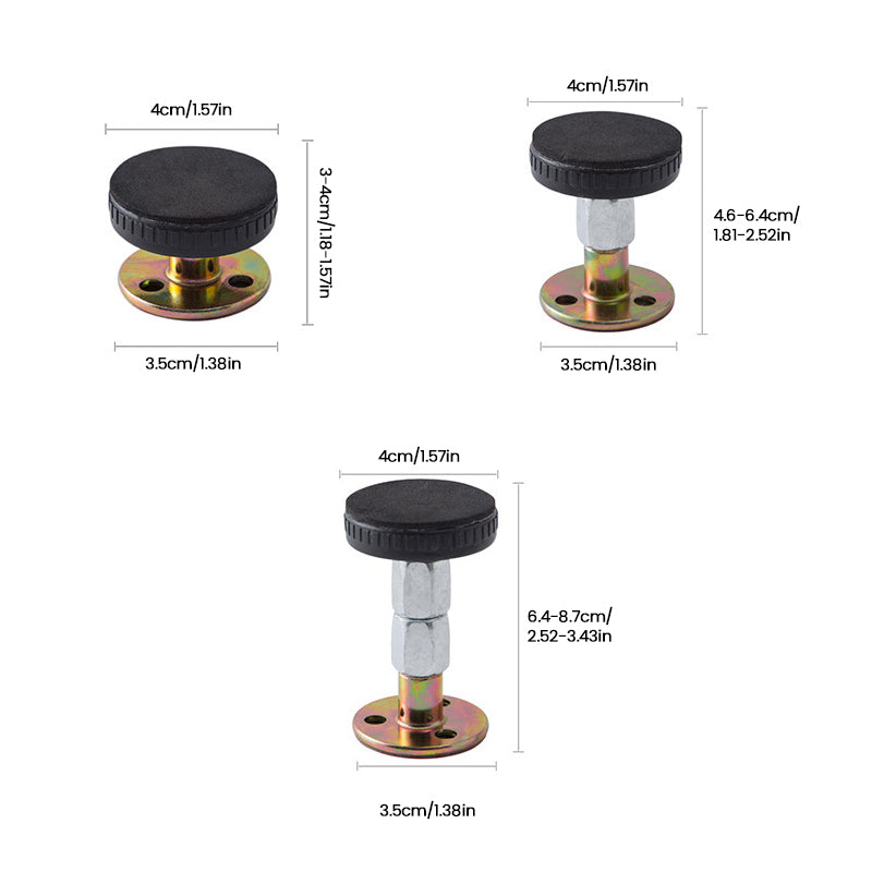 Adjustable Headboard Stabilizer Brackets