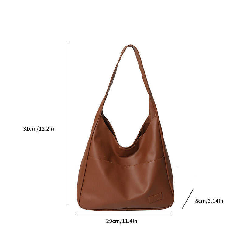 Retro Large Capacity Tote Bag for Women