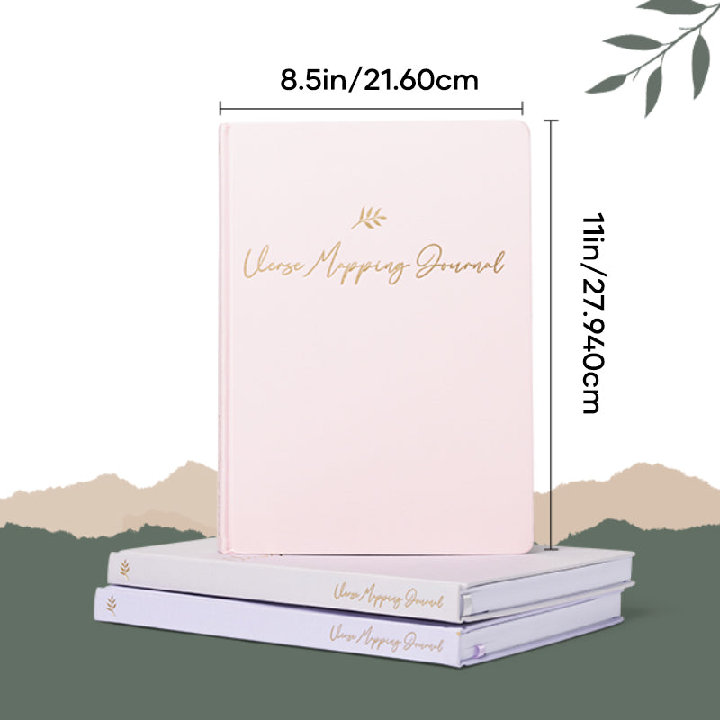 Linen Bible Verse Mapping Journal