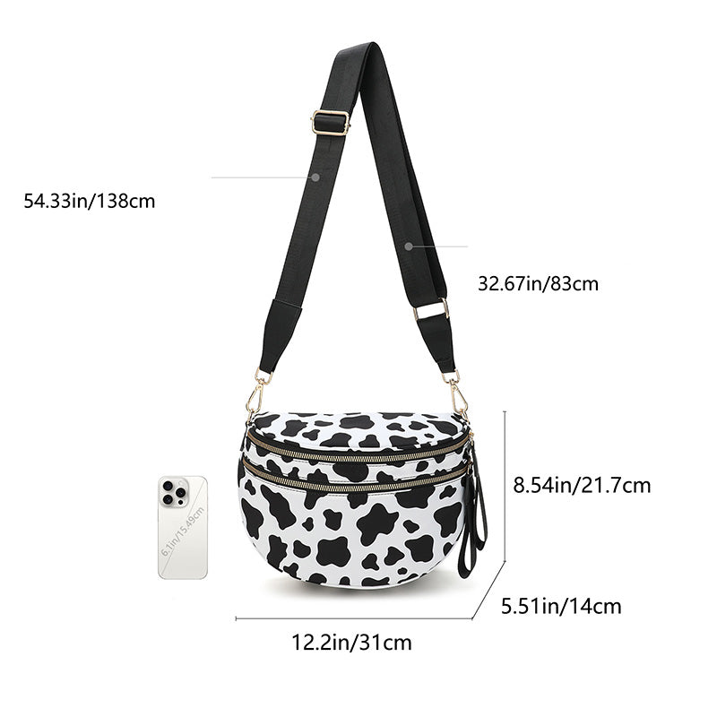 Fashionable and versatile large capacity crossbody shell bag