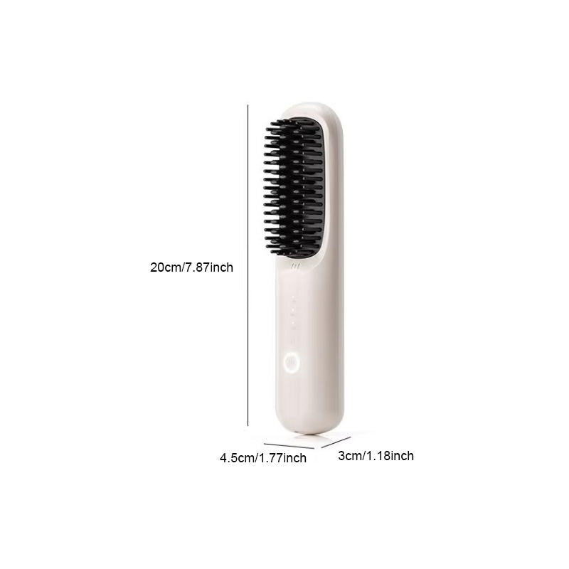 Cordless Hair Straightener Brush