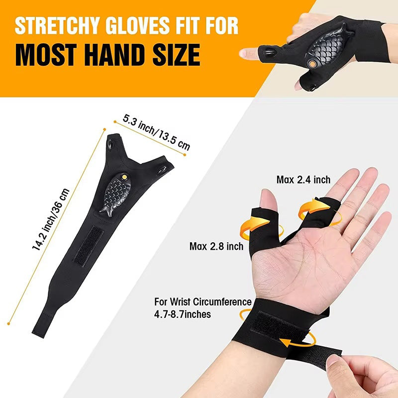Adjustable LED Flashlight Gloves(1 pair)