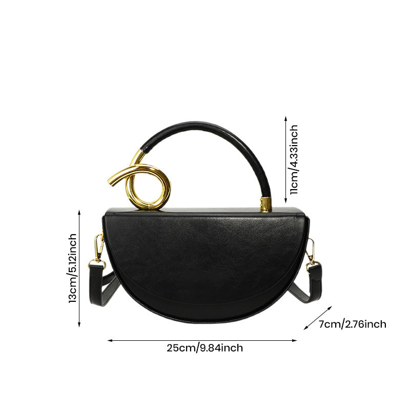 Women's Fashionable Solid Color Handbag