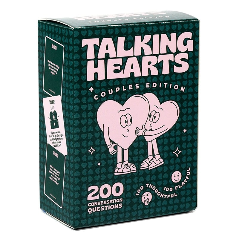 Talking Hearts Couple Card Game