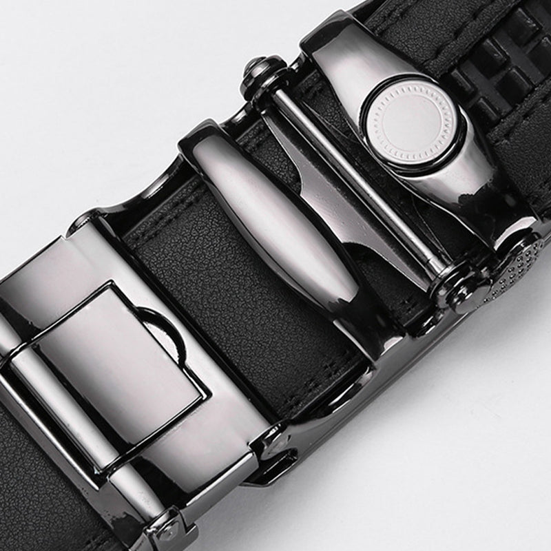 Men’s Automatic Buckle Leather Belt