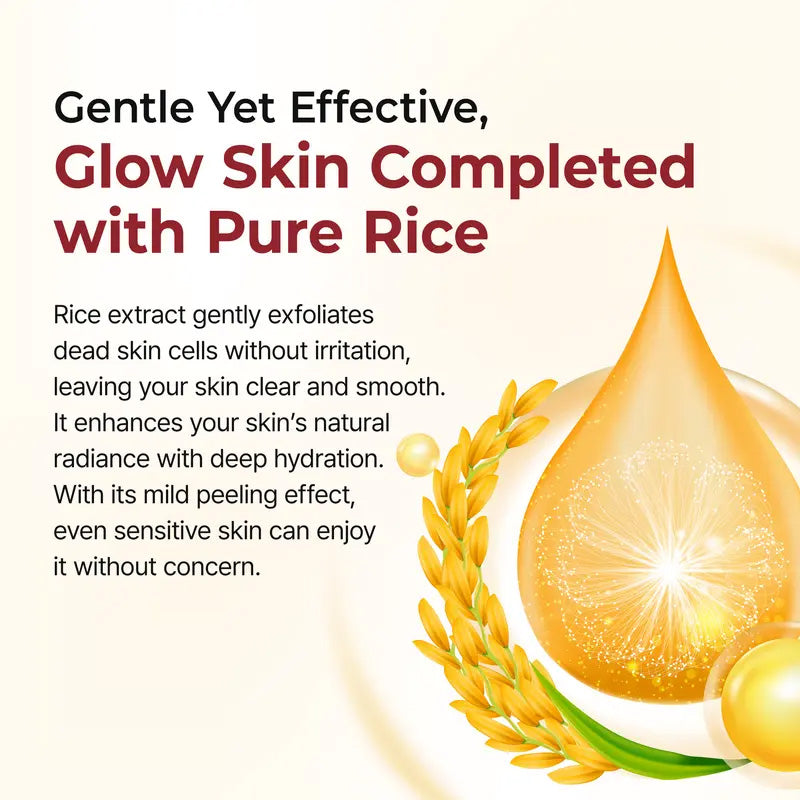 Gentle Exfoliating Ampoule – Black Rice
