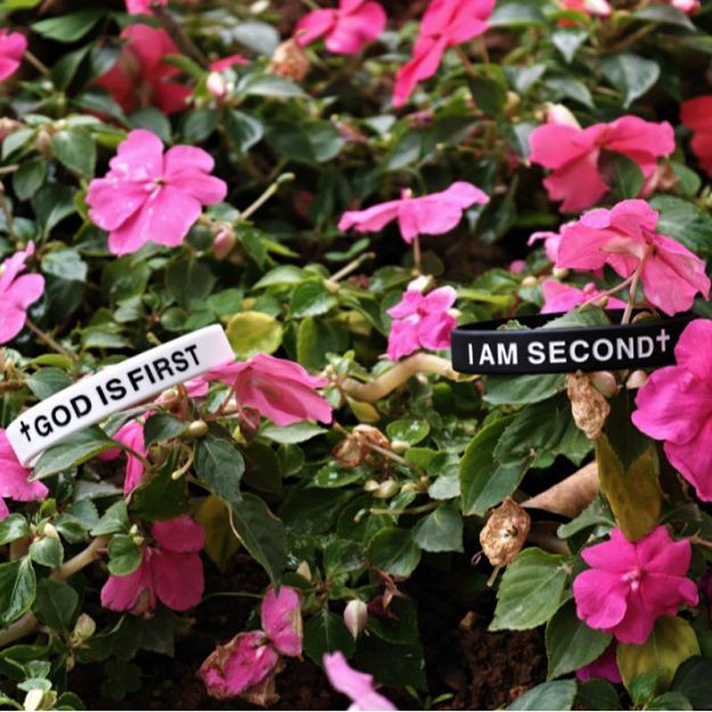 2 Pack- God Is First Bracelet Im Second Motivational Message Bracelet