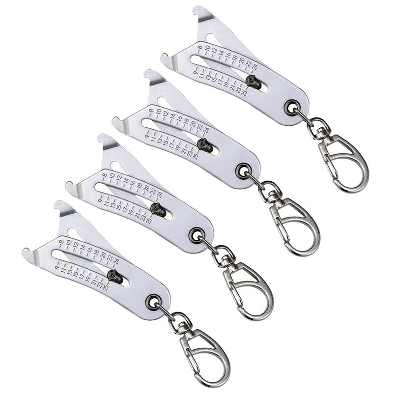 Bolt Size Checker Keychain