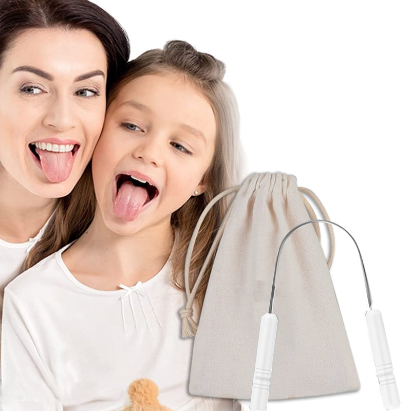 Tongue Scraper for Adults & Kids