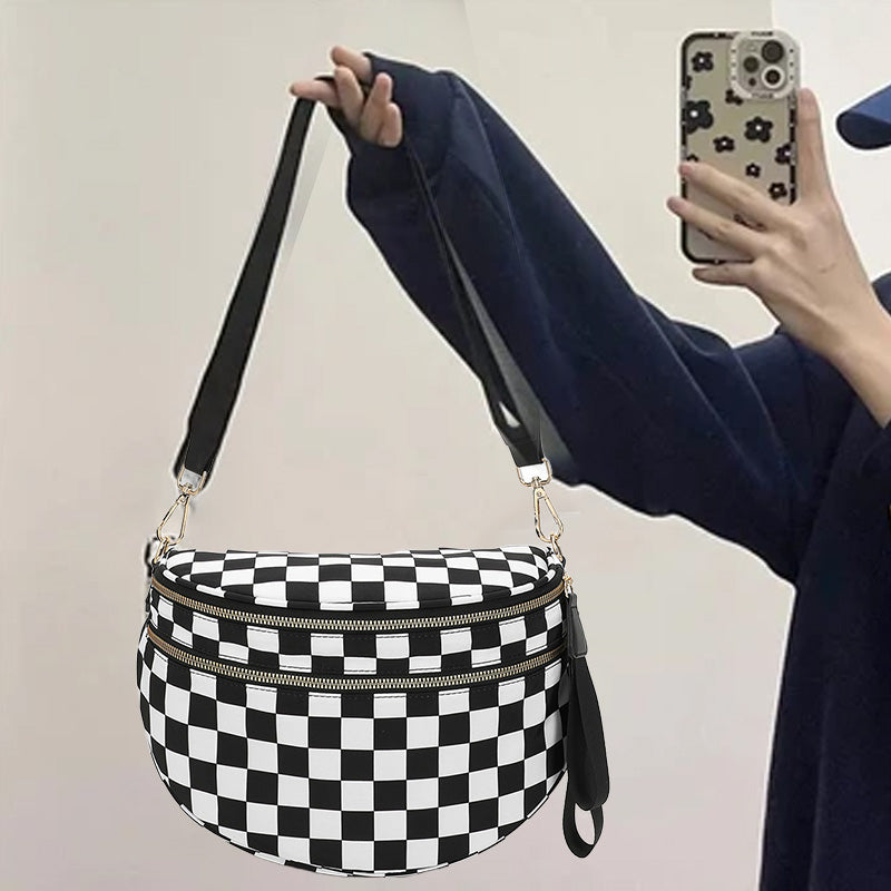 Fashionable and versatile large capacity crossbody shell bag