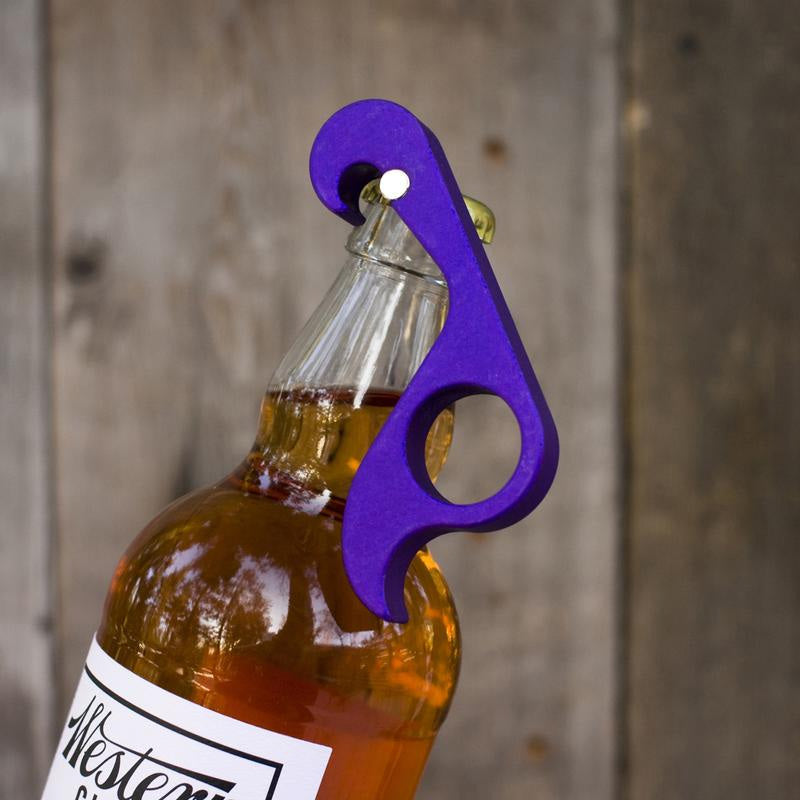 One-handed Bottle Opener