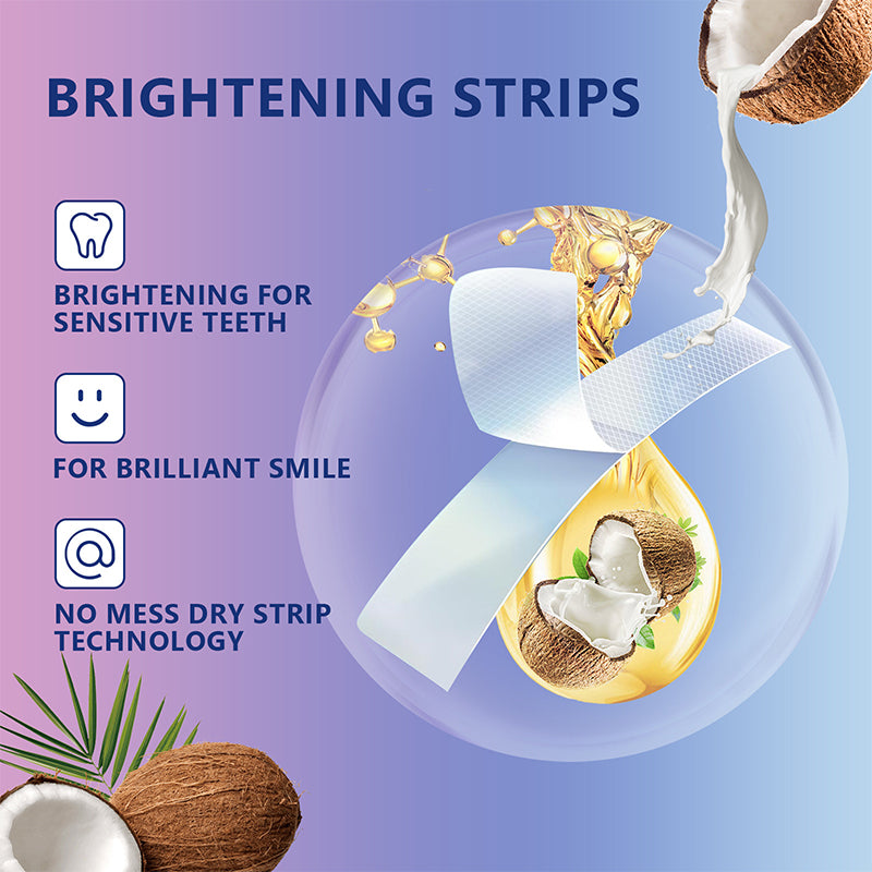 Coconut Mint Whitening Strips