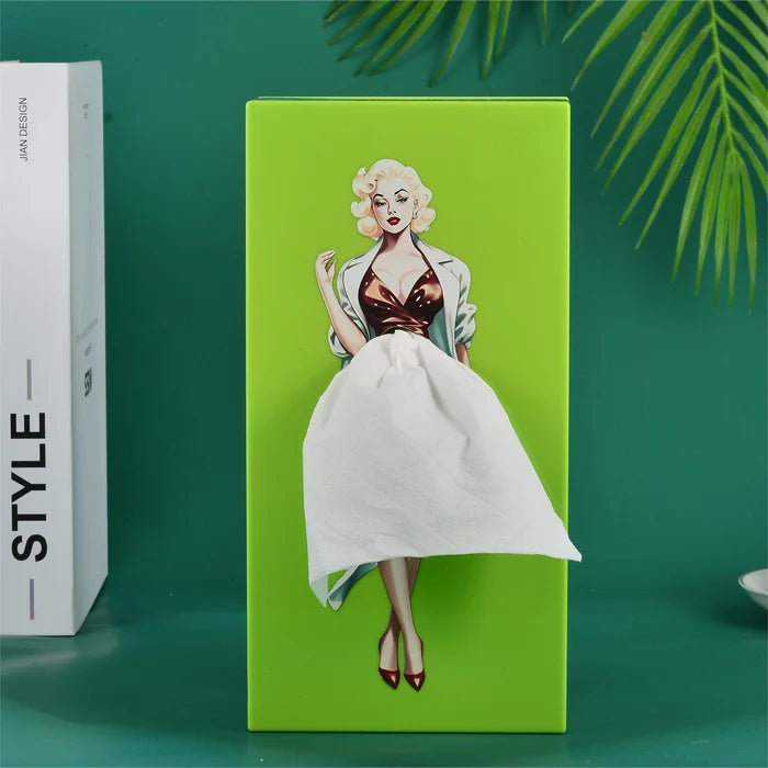 New style Flying Skirt Tissue Box