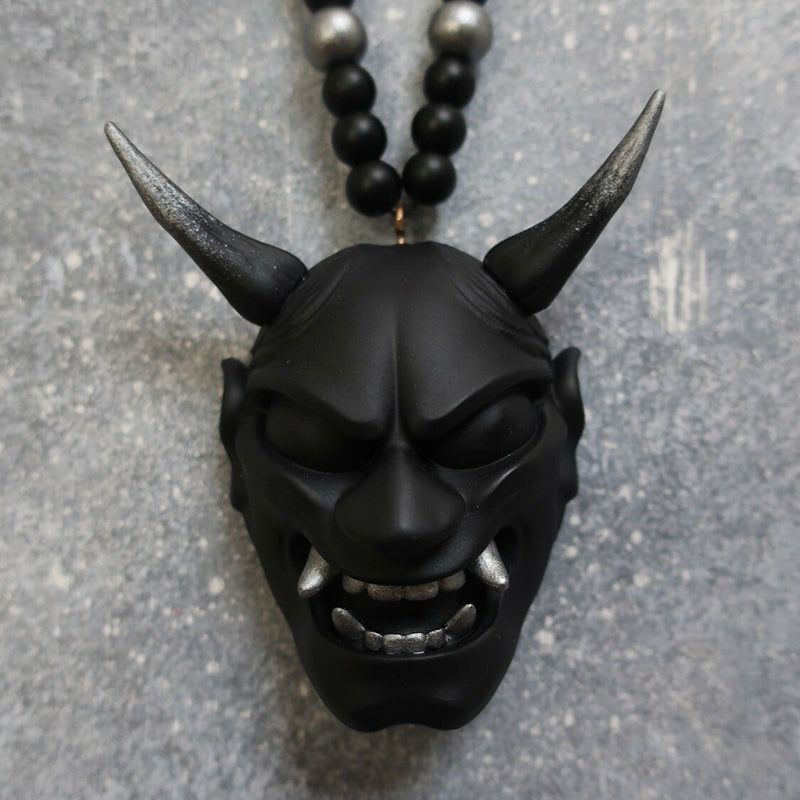 Japanese Oni Mask Car Rear Veiw Mirror Ornament