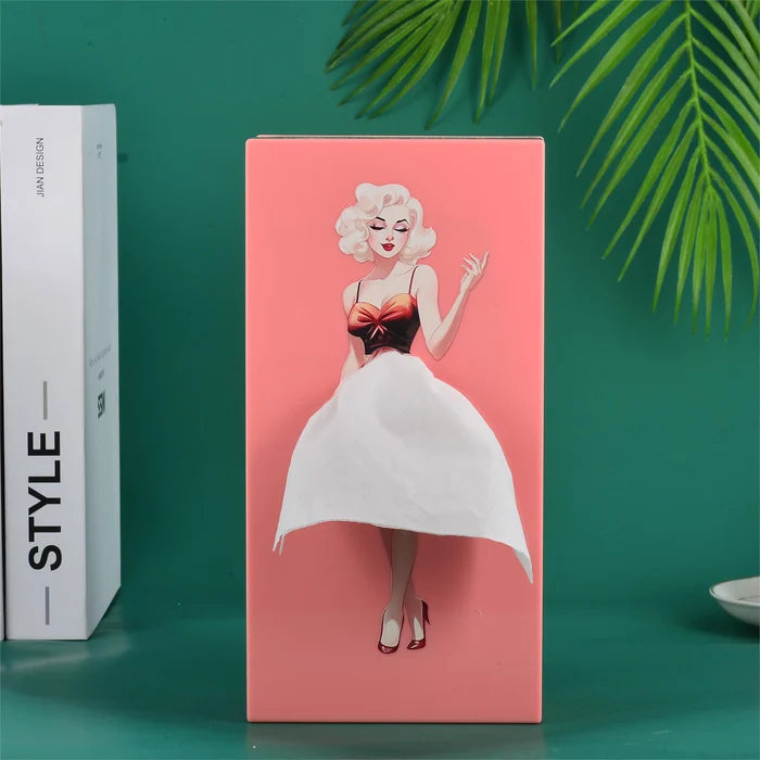 New style Flying Skirt Tissue Box