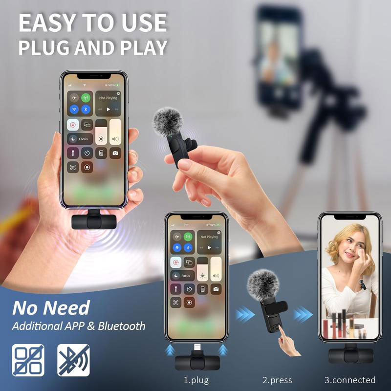 Wireless Lavalier Microphones