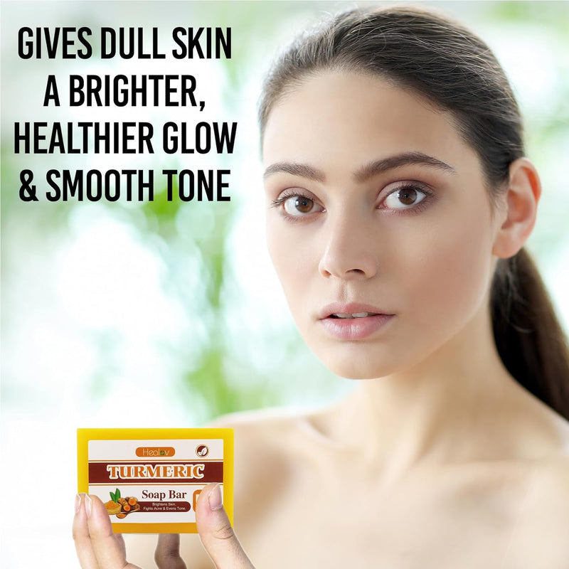 Turmeric Soap Bar for Face & Body