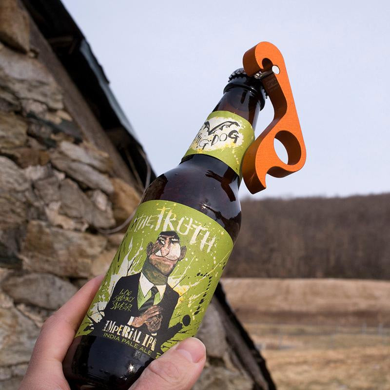 One-handed Bottle Opener
