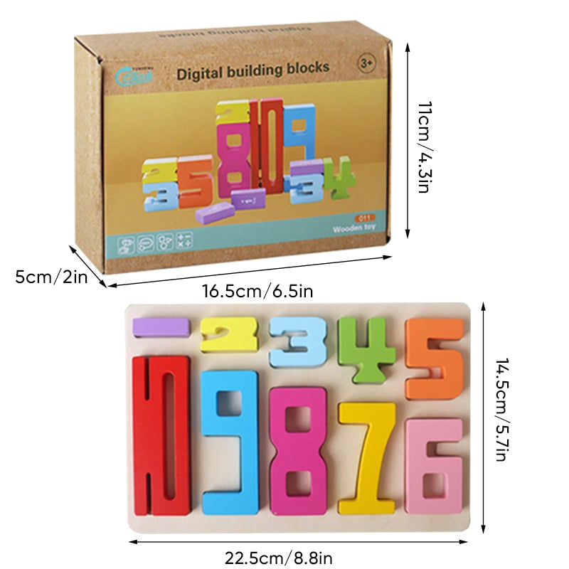 Montessori-Inspired Wooden Number Blocks – Unlock Your Child’s Potential!